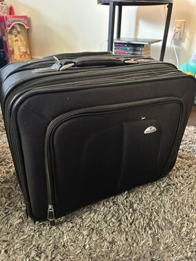 Samsonite Black Rolling Laptop Carry-On Mobile Office Organizer Bag